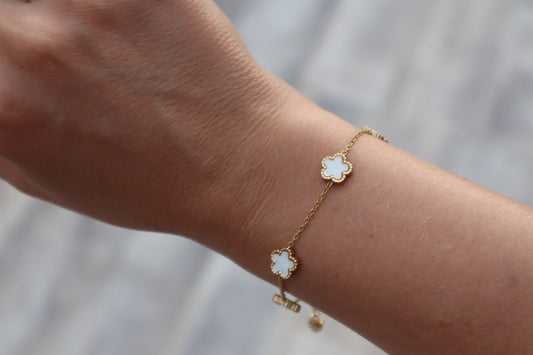 Bracelet trèfle