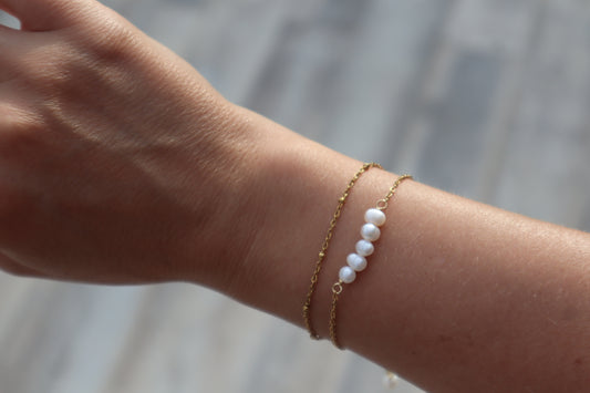 Perles blanches